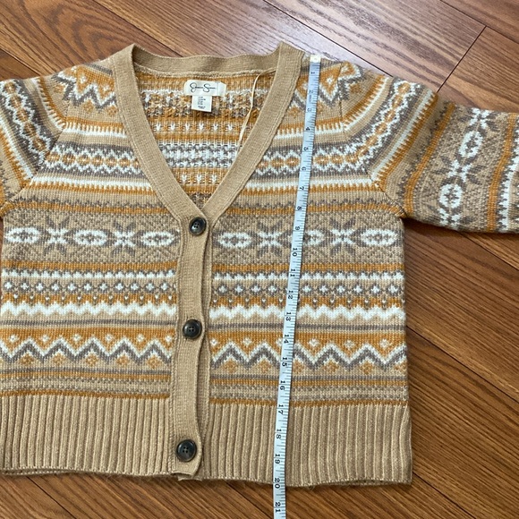 Jessica Simpson woman’s grandpa buttom up knit sweater Cartigan super soft szM - Picture 9 of 10